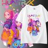 Derpy Tiger Kpop Demon Hunters Shirt for Kids Baby Girl T-Shirt Cute Tiger Cartoon Clothes 2025 Hot Movie Print Soft