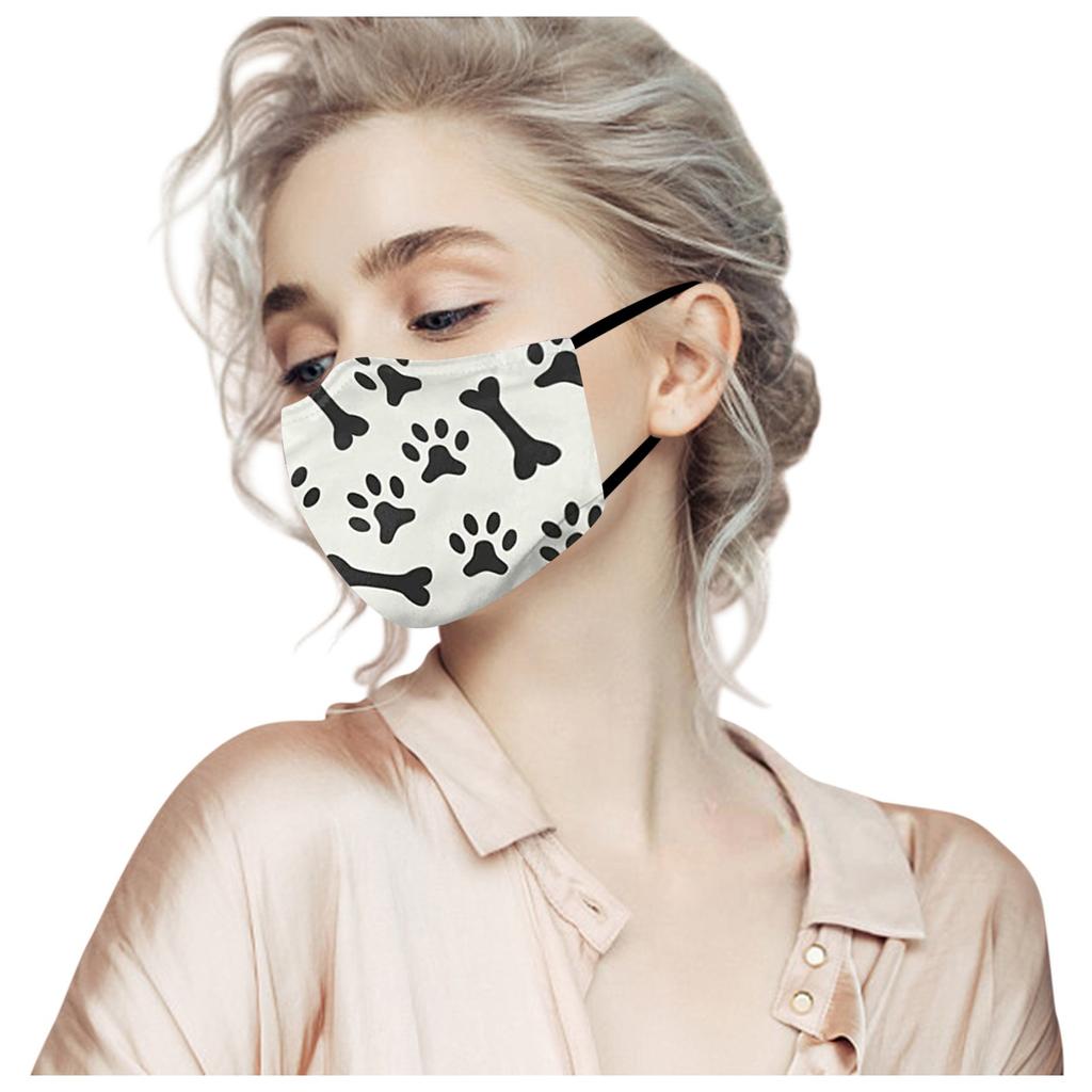 Dog PrintAdult Mask Washable Reusable Pollution Cover Face