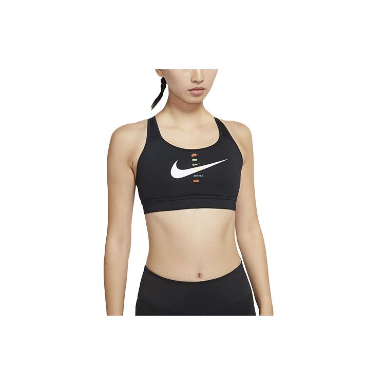Nike Impact Strappy High Support Sports Bra Women Sports Bra Black CZ6699-011 M