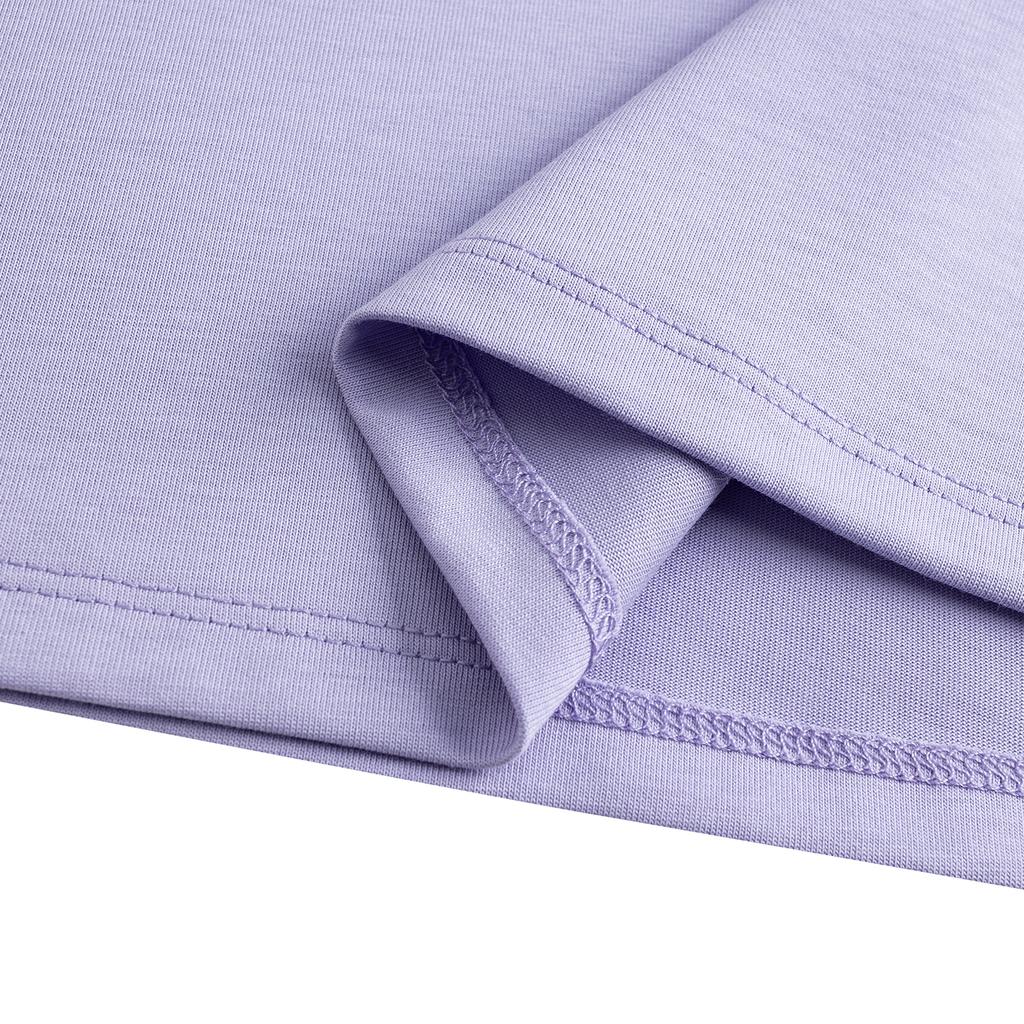 Anta Short Sleeve Knitted T-Shirt Summer 2026 Women tops Fresh-Purple 962628104-2