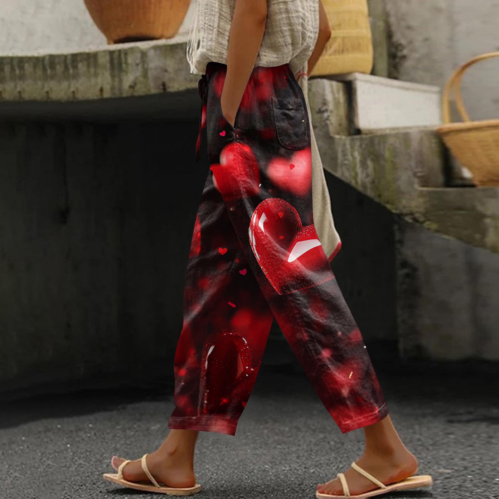 

Жіночі повсякденні штани. Модні штани на шнурках, кишенях і еластичному поясі S