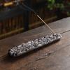Purple Sand Backflow Incense Burner Incense Tray Creative Lotus Leaf Thread Incense Holder Incense Tray