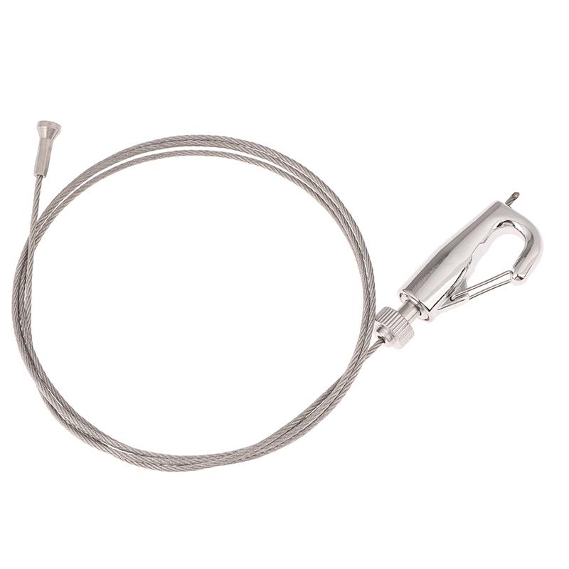 0.5-2M Adjustable Art Display Hanger 304 Stainless Steel Wire Cable Hanging Kit For Gallery Paint Picture Ceiling Suspension