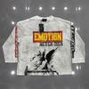 2026 Spring and Autumn New MIX Retro with Diamond Angel Letter Crew Neck Long Sleeve Men and Women of the Same Style, One Piece Will Be Sent In