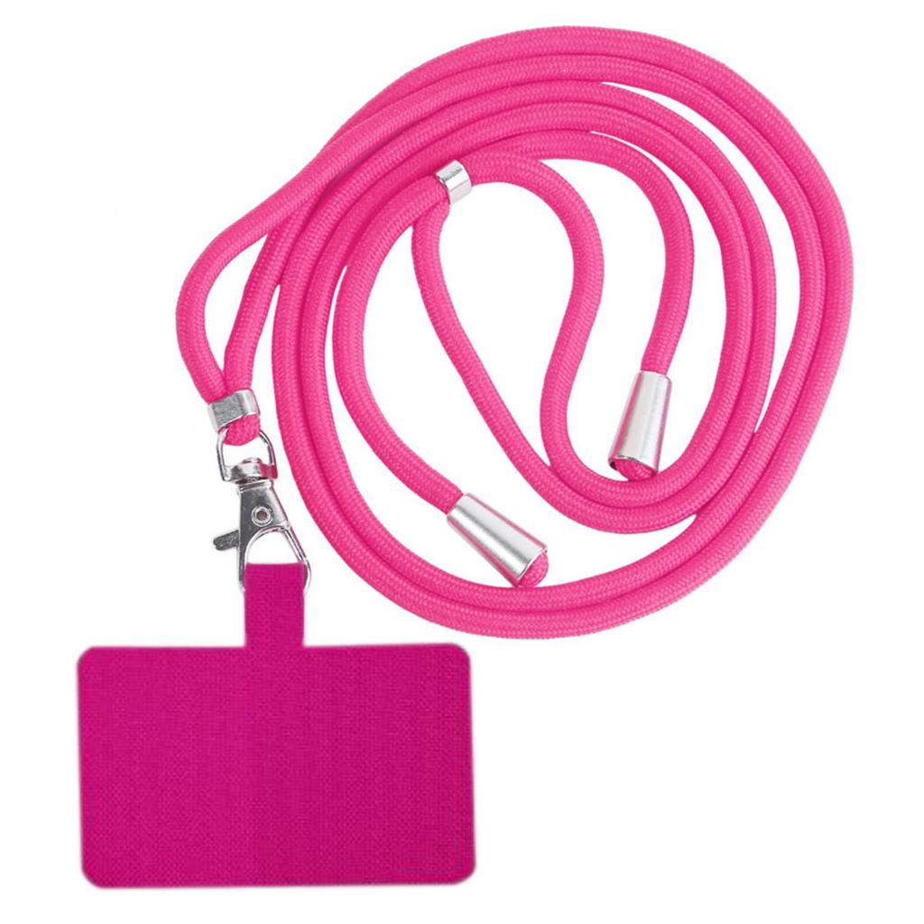 Soft Phone Lanyard Strap Patch For All Phone Cases Solid Color Household External Hanging Neck Freeing Hands And Preventing Loss