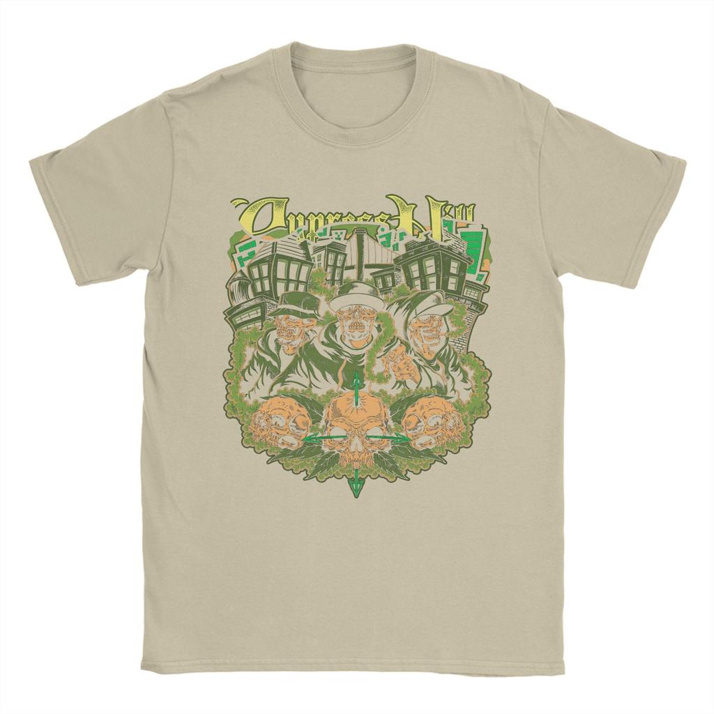 Cypress-Hills T Shirt Summer  Cotton T Shirts For Man Hip Hop Pattern Tee Shirt Short Sleeve Aesthetic Tees