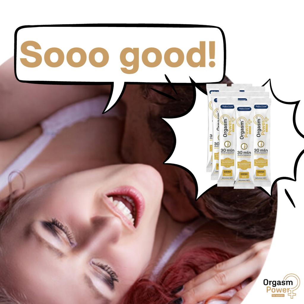 Orgasm Power for Women Drink - Set of 10 X 10ml - Intensify Your Pleasure, Experience Intense Orgasms