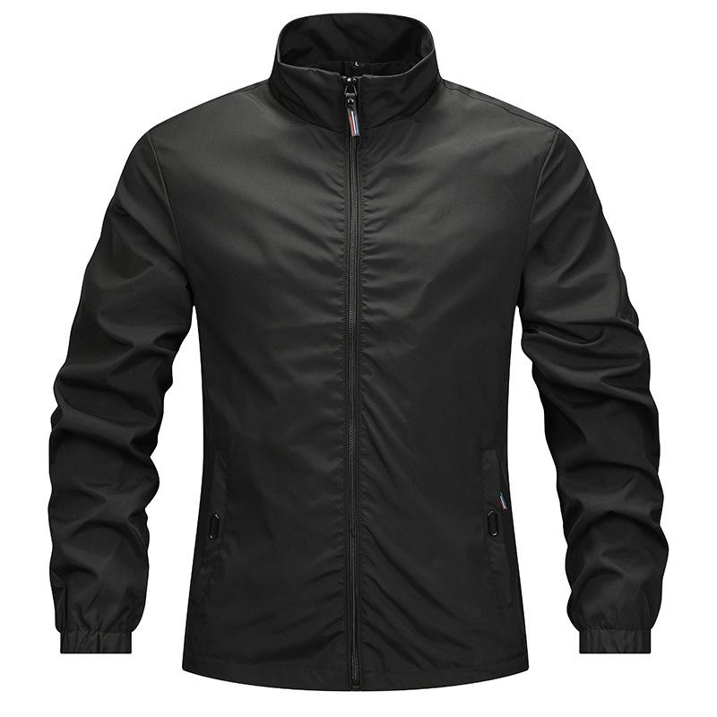 Men's Three-Proof Hooded Windbreaker: Spring/Autumn, Casual Loose Fit, Outdoor Ski Jacket