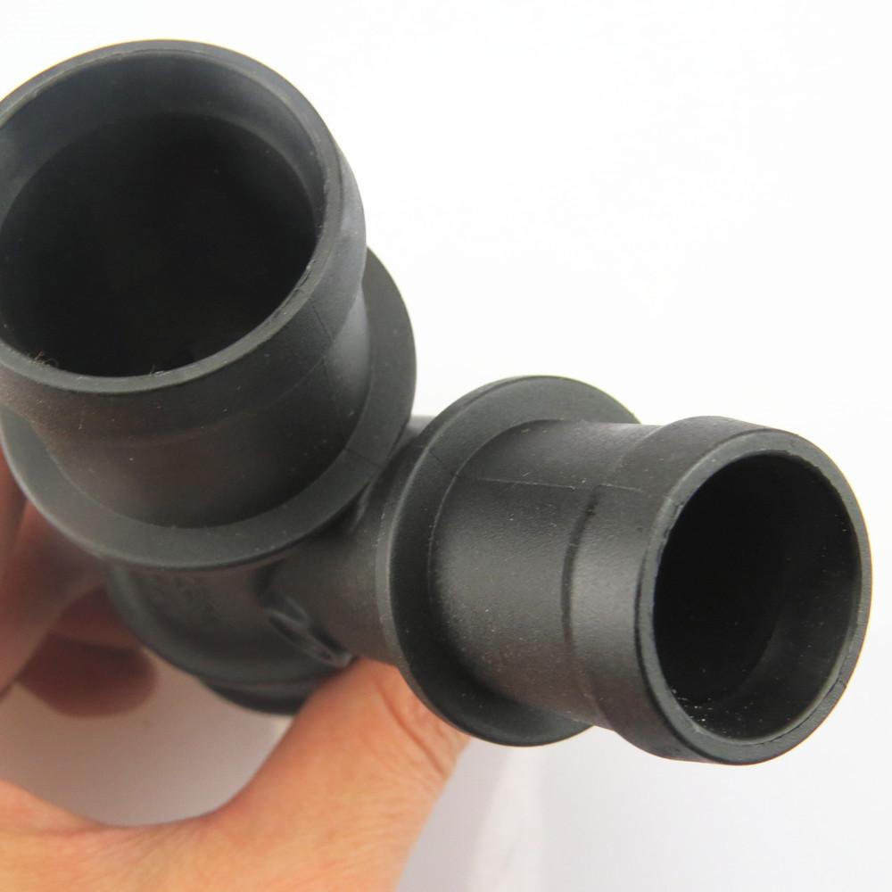 FHAWKEYEQ Engine Radiator Coolant Hose Connector New For VW Passat Golf Jetta A3 TT 1K0 121 087 H 1K0 121 087H