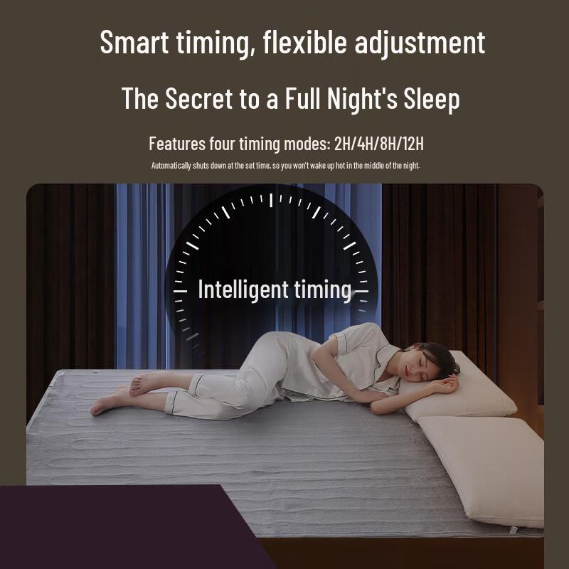 Xinjingzhou Smart Timing Plush Electric Blanket