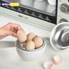 4 Eggs Steamer, Boiler, Cookware, Easy and Fast, 5 Minutes Hard or Soft Cooking Holiday Gift Egg Container Kitchen Cooking Tools