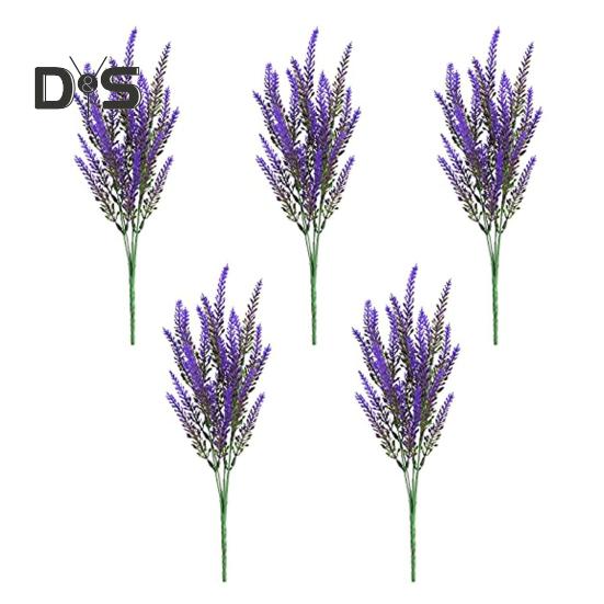

5шт легкий искусственный лавандовый изысканный полезный имитация зеленого растения свадебный декор фиолетовый