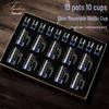 FANKAQI Luxury Crystal Baijiu Gift Set with Hetian Jade