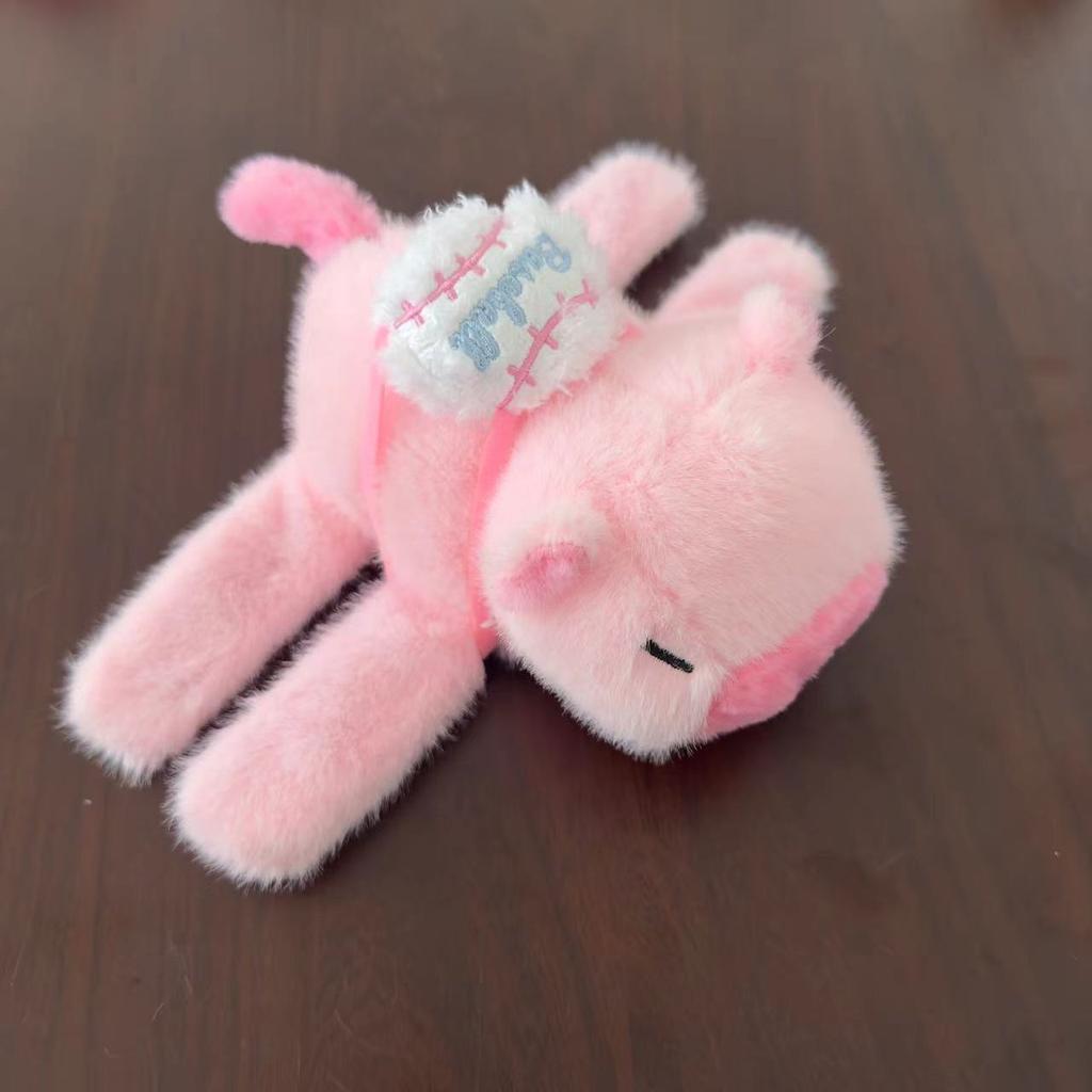 23cm Wasserschwein Papa Kreis Wasser Delfin Puppe Armband Plüschtier Kinder Handgelenk Kleiner Anhänger Weihnachtsgeschenk