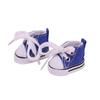 ShoesNew Only 4Cm Labubu Doll Canvas Shoes 1517Cm High Top Sports Shoes Labubu Doll Lace Up Canvas Shoes Doll Accessories Toy