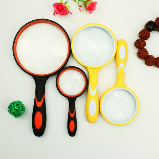 Lupe, hohe Klarheit, tragbar, 50/65/75/100 mm, Hand-Leselupe zum Lesen