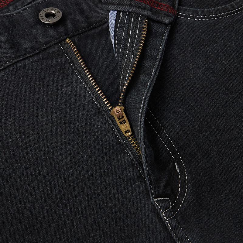 SEVEN Men's Wool Blend Fleece Lined Slim Straight Jeans