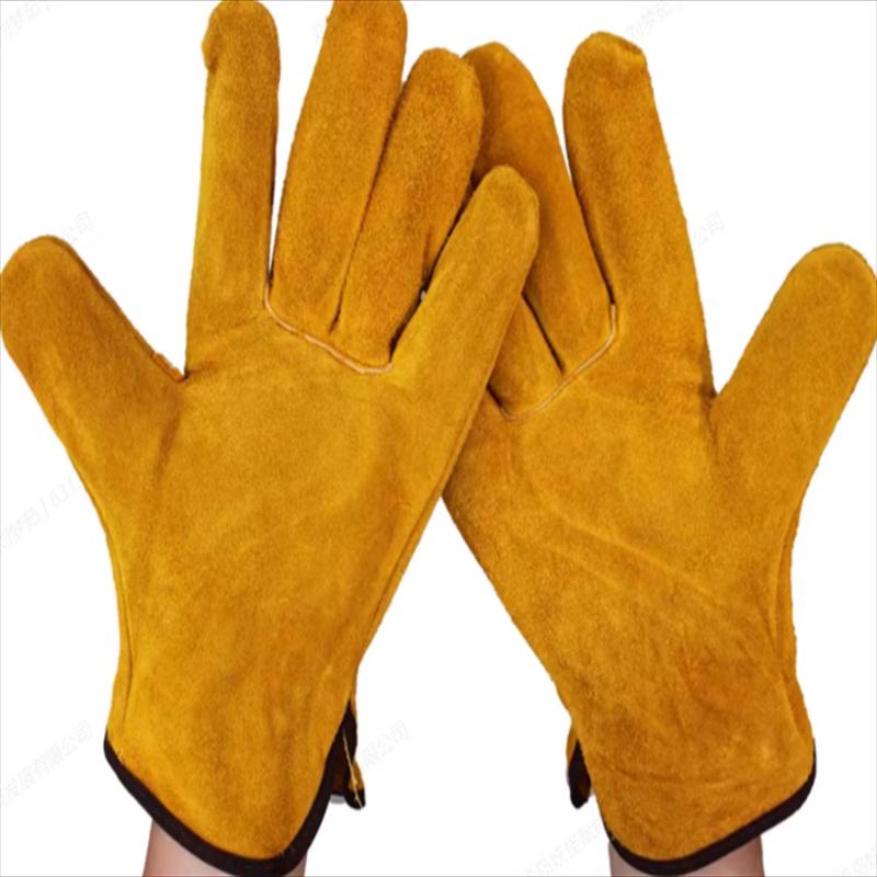 Reinforced Full Cowhide Welding Gloves