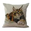 New Summer Retro Style Home Pillowcase Animal Cartoon Printed Pillowcase