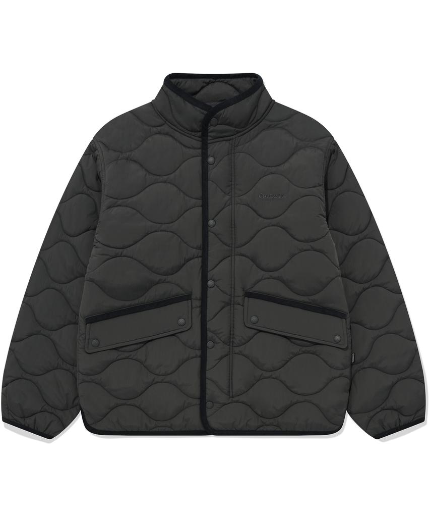 Covert Quilted M51 Jacket Charcoal