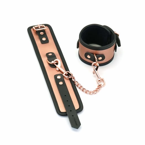 Liebe Seele Fetters Cosplay SM Goods Rose Gold Leather Soft Bondage