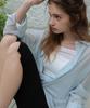 Shearing Silky Shirt_[Sky Blue]