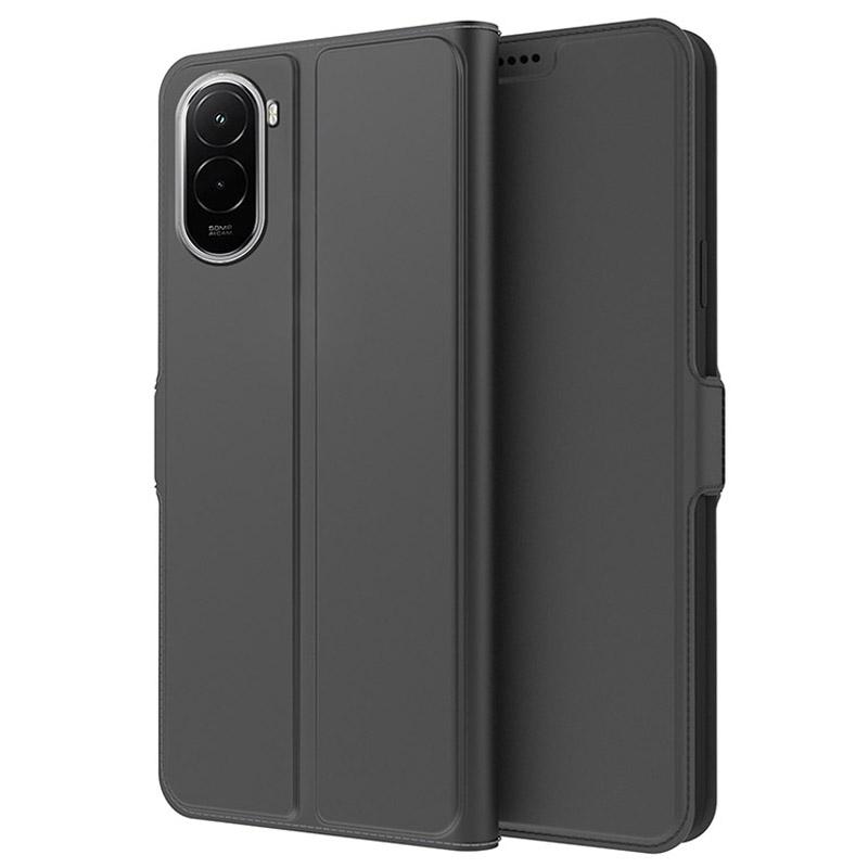 

Для Xiaomi Poco M7 4G (Європа) (171мм) Чохол Протиударний TPU Внутрішній Шар Шкіряний Чохол для Телефону Слот для Карт