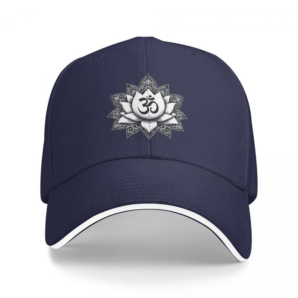 Om Yoga Lotus Flower Buddhist Lotus Meditation Baseball Caps Snapback Baseball Hats Casual Casquette Outdoor for Men And Women