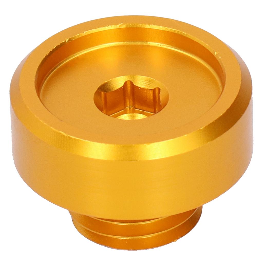 Aluminum Alloy Engine Oil Filler Cap Screw Plug Cover Fit for Honda ARX1200 CB1000 CB1000RGold