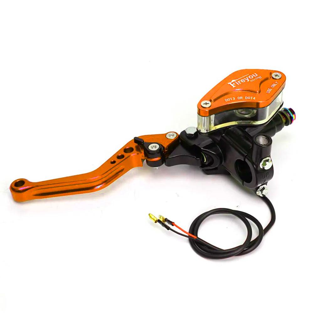 Adjustable Hydraulic Clutch Brake Pump Master Cylinder, Suitable for Yamaha, Kawasaki, and Other Motorcycles and Electric Bicycl