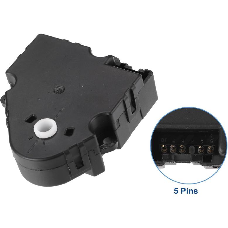 ACROPIX HVAC Blend Door Actuator Heater Air Door Actuator Motor Fit for Ford Fusion 2010-2012 for Lincoln MKZ 2010-2012 No.AE5Z19E616A - Pack of 2