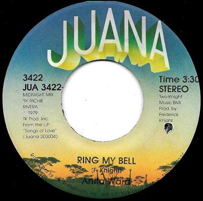 7inch Record ANITA WARD - Ring My Bell 3422 Juana 1979 US Dance & Electronica Used