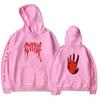 Trendy Rapper Fashion Fleece Hooded Long Sleeve Sweater Warm Jacket