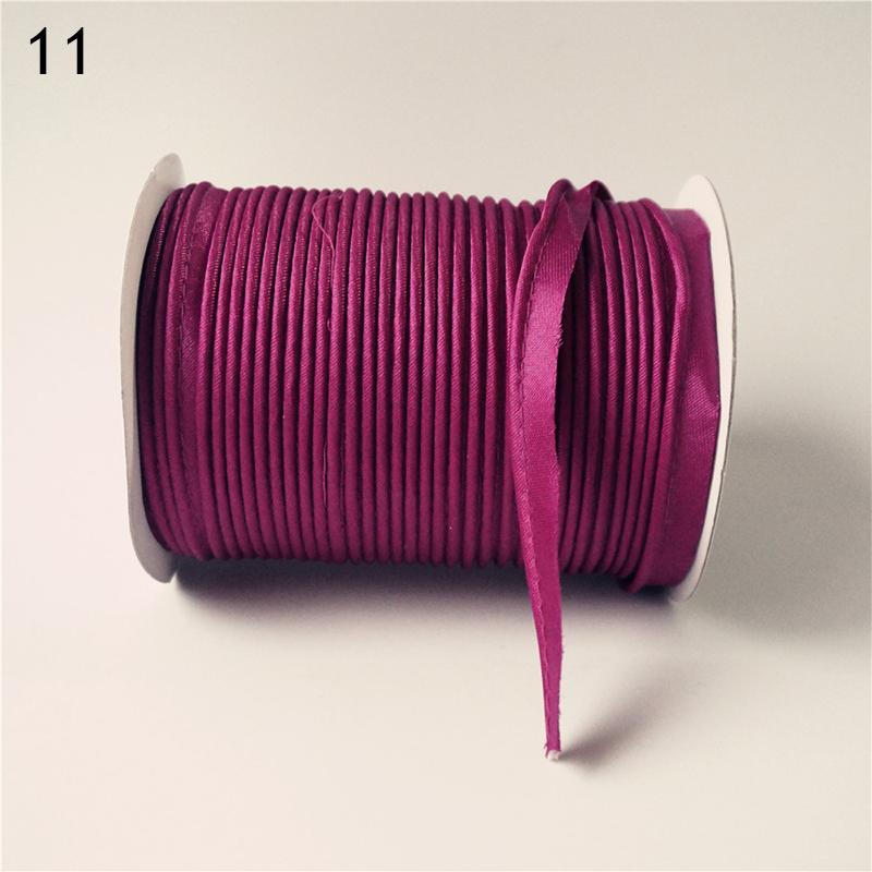 66M Edge Sewing Ribbon Cord Rope For Sofa Curtains Hats Clothes Cheongsam Hemming Garment Sewing DIY Patchwork Hemming Strip