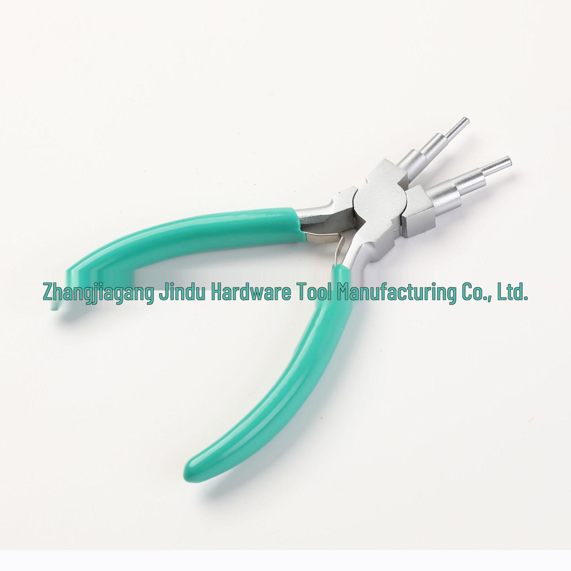 

5.5 Rust-Proof Pearl Nickel Wire Wrapping Pliers, Six-Section, 145mm