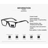 Fashion (0~+400°) Photochromic Anti Radiation Eyeglasses Light Weight Reading Glasses for Men and Women