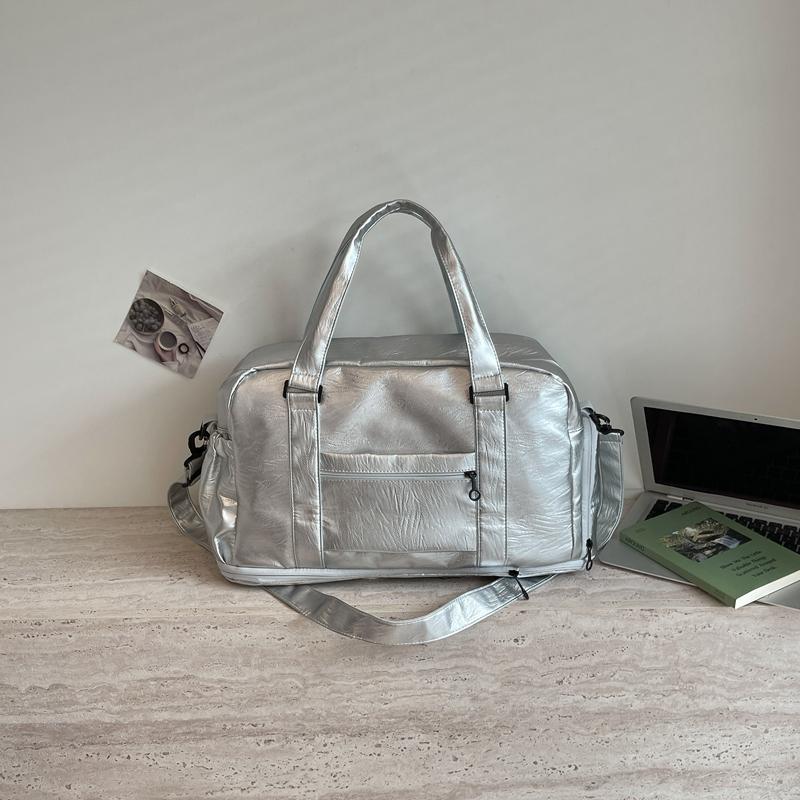 Lightweight Travel Bag Women's Large Capacity Handbag Water-repellent Luggage Bag Shoulder Bag
