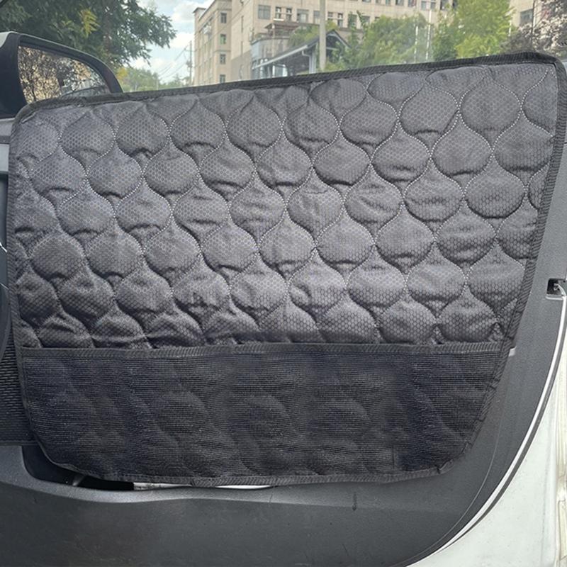Pack of 2 Double Layer Pet Proof Car Door Covers For Dogs Tear Resistant And Easy To Clean Perfect For SUVs And Sedans