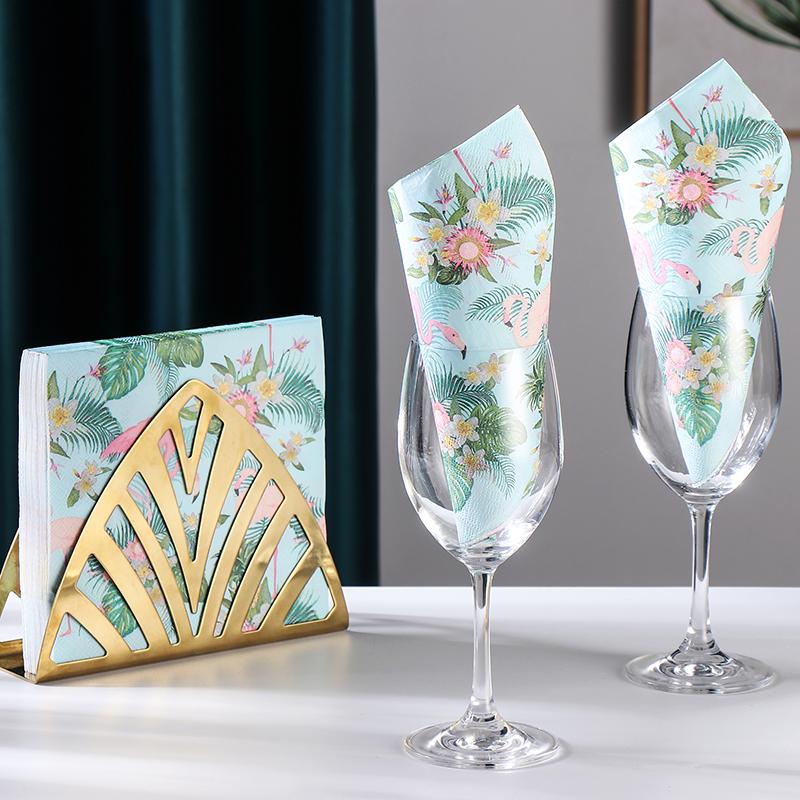 20pcs/Pac 33*33cm 2-Ply Disposable Party Napkin Flower and Bird Series Pattern