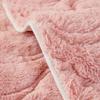 Autumn Winter Long Hair Solid Color Sofa Mat Home Living Room Decoration Anti Slip Backrest Towel Soft Thick Dust-proof High-end Striped Sofa Cover