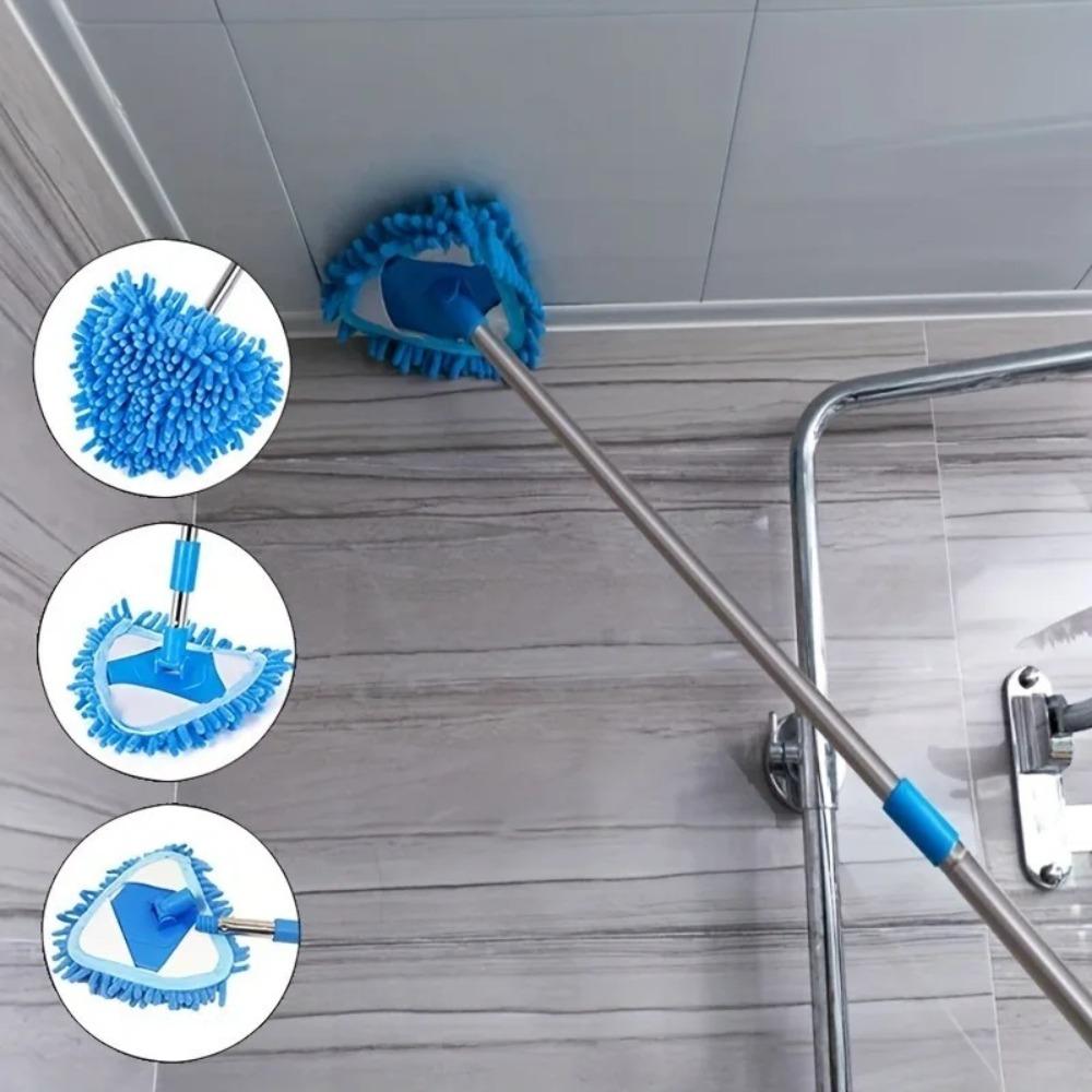 180 Degree Rotation Mini Mop Triangle Clean Floors Tool New Cleaning Mop