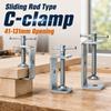Adjustable Square Clamp Zinc Plating Fixed Holder Clip Professional C-clamp  Hardware Fasteners