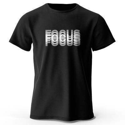 Camiseta de Algodón 100% Estilo Minimalista con Letra de Enfoque, Camiseta Ligera de Manga Corta con Cuello Redondo, Perfecta para Hombres y Mujeres
