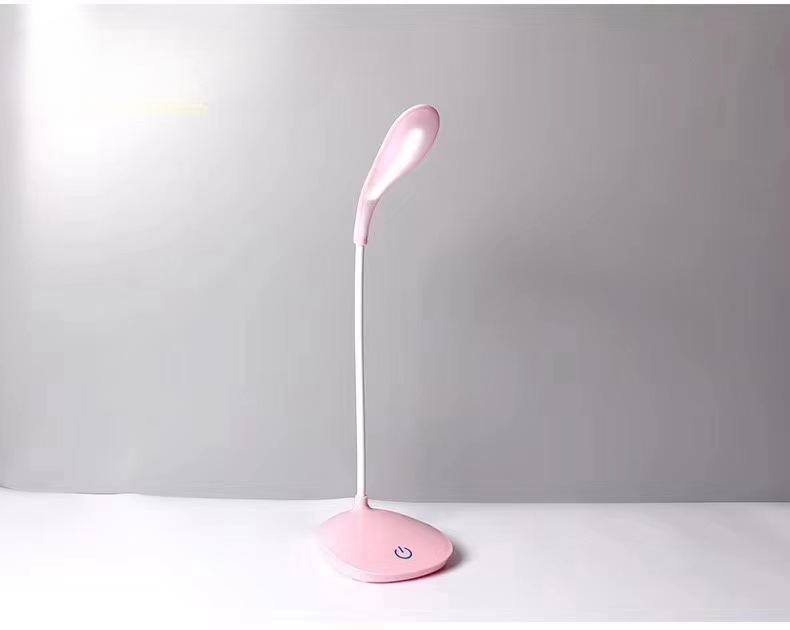 LED Small Desk Lamp Student Dormitory Study Eye Protection Desk Lamp USB Charging Desk Reading Lamp Bedroom Bedside Lamp