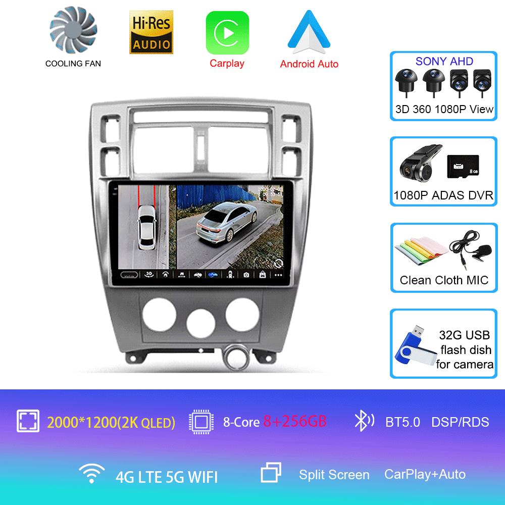 Android 14 Car Radio For Hyundai Tucson 1 2004 - 2009 Multimedia Video Player Navigation Stereo GPS No 2din 2 Din Dvd
