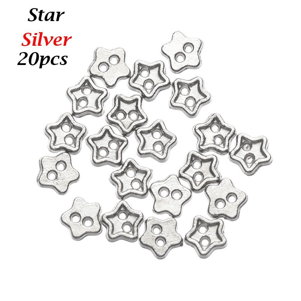 Style DIY Sewing Material Doll Clothes Buckles Metal Buckle Dolls Clothing Accessories Mini Buttons