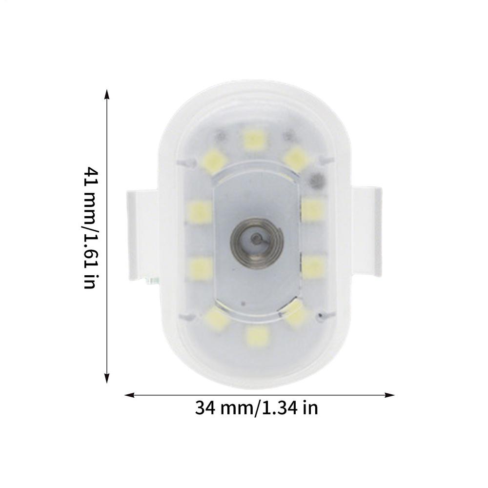 

LED Lights Flashing Touch Activated Lamp High Brightness Car Warning Lights For Auto Vehicle Motorcycle Sedan Pickup Scooter SUV зелений