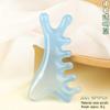 Buffalo Horn Gua Sha Board – Acupoint Scraper for Full Body and Face Meridian Massage in Beauty Salons