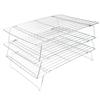3?Tier Cooling Rack Collapsible Folding Legs for Cookies Cakes Kitchen Baking Grilling Tool