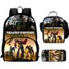 Transformers, Bumblebee Bag High Definition Multi-Function Oxford Lightweight Backpack